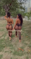 Dominicans showing their huge asses